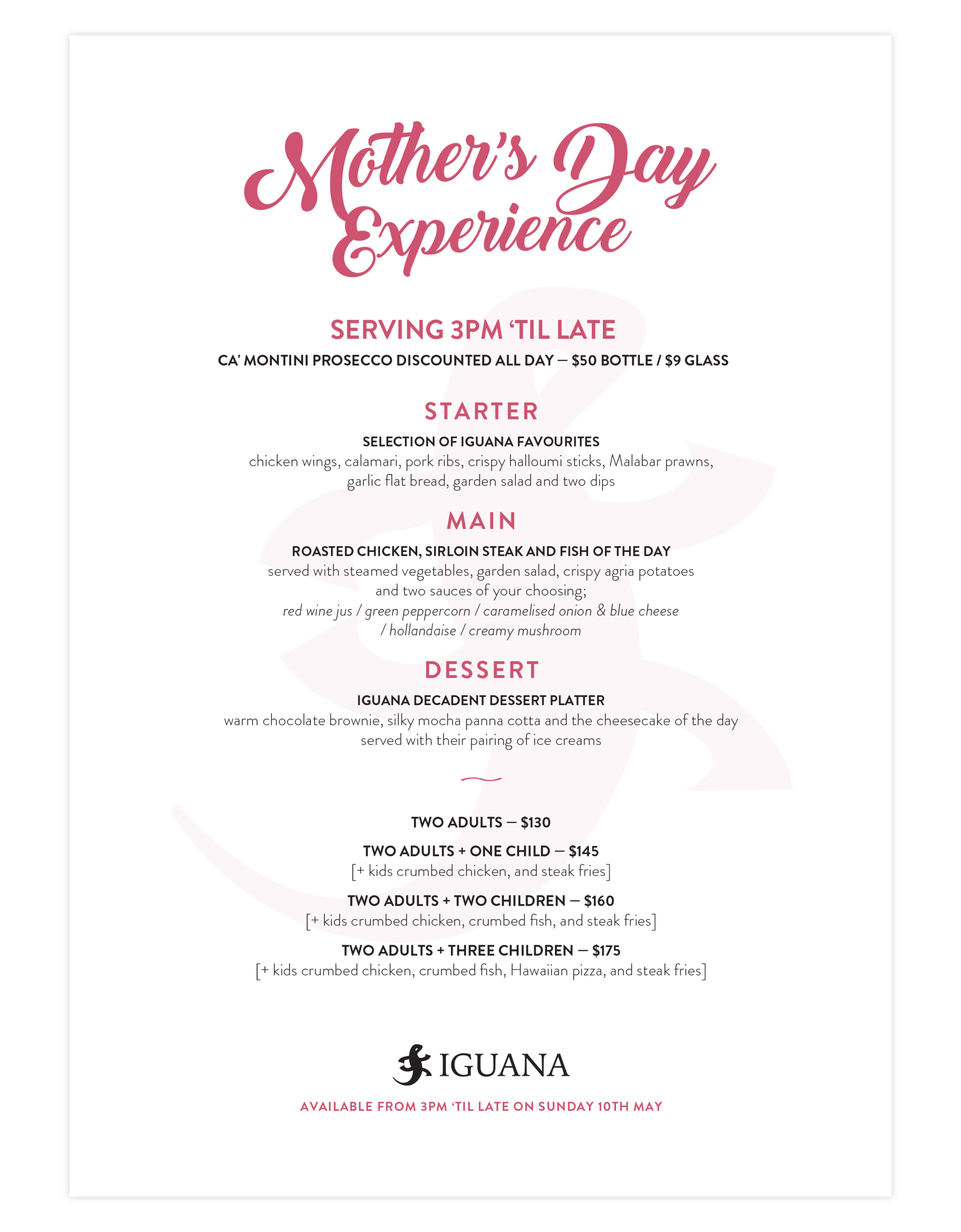 Mother's Day Iguana Experience